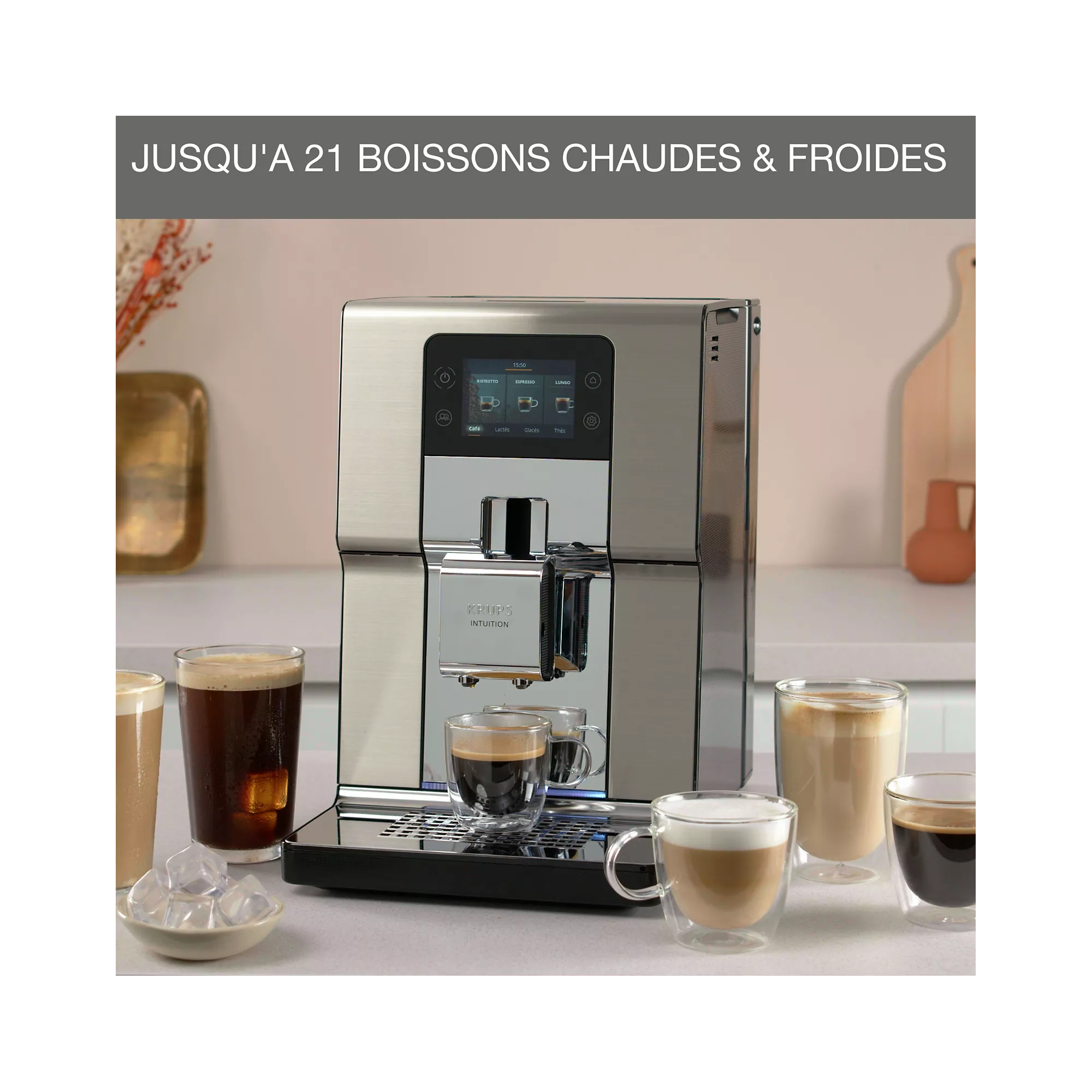 Expresso Broyeur KRUPS Intuition Experience+ YY5058FD – Image 6