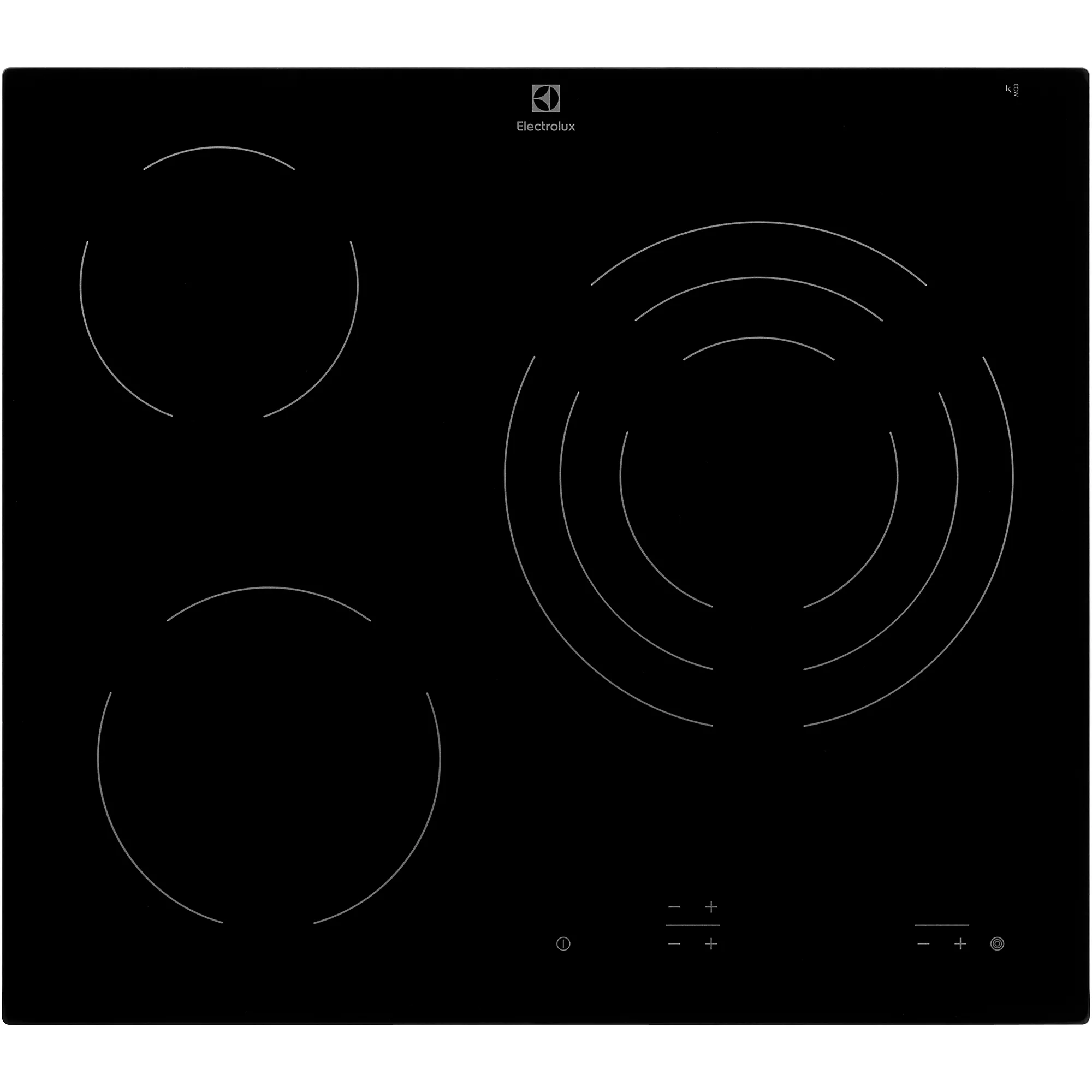 Plaque vitrocéramique Electrolux BHV6232FOK