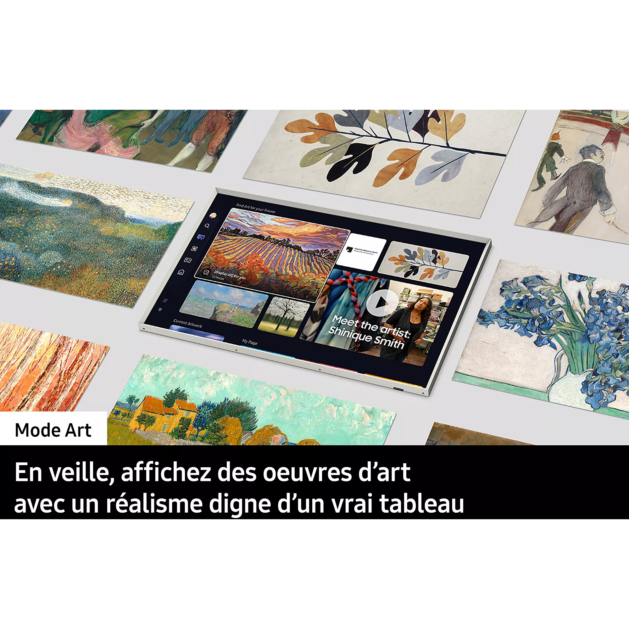 Téléviseur QLED Samsung The Frame 55″ (138 cm) – Image 11