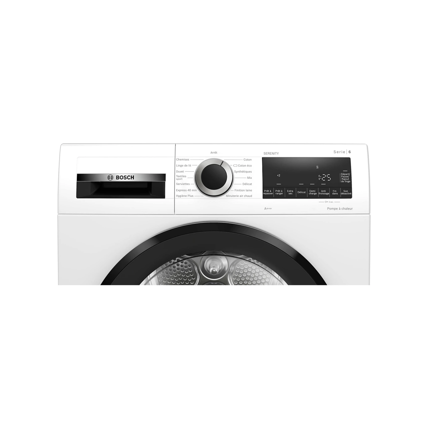 Sèche linge pompe à chaleur BOSCH WQG233DSFR Serenity série 6 – Image 3