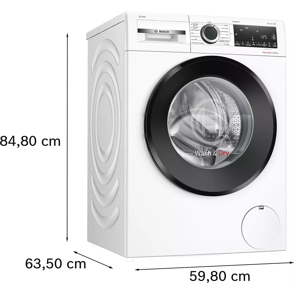 Lave linge séchant hublot BOSCH WNG254ASFR Série 6 – Image 9