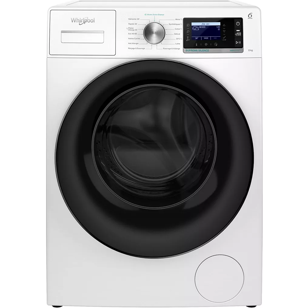 Lave linge hublot WHIRLPOOL W7X89B SILENCE FR